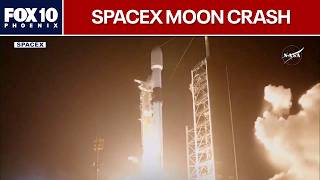 Download lagu SpaceX Falcon 9 rocket crashes into the Moon after going off course | FOX 10 Phoenix mp3