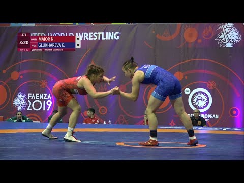 1/4 WW - 65 kg: N. MAJOR (HUN) v. E. GLUKHAREVA (RUS)