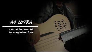Godin A4 Ultra Fretless Bass - Video 2 by the talented Nelson Rios.
