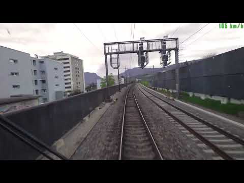 [Cab-ride] Neuchâtel - Lausanne, en cabine d'un IR (train-navette Re460)