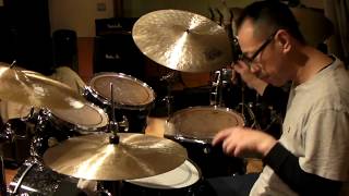 The Gadd Gang - Watching The River Flow- Drum cover