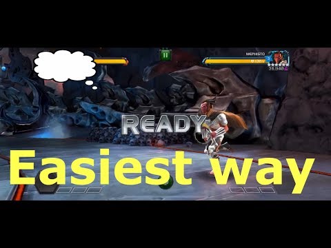 How to defeat Menphisto uncollected marvel contest of champions easiest way
