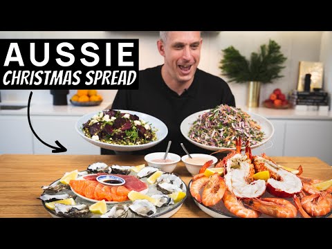Aussie Seafood Platter and Salads To Impress Your Christmas Guests!