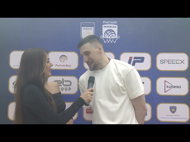 Mikaile Tmusiq i lumtur pasi u shpall kampion i Kosovës me Trepçën