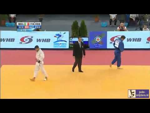 Judo 2013 European Championships Budapest: Meloni (ITA) - Scharinger (AUT) [-73kg]