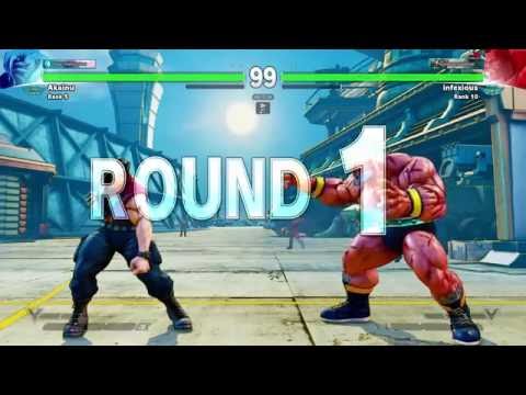 SF5 "Akainu" (Nash)(FRA) Ranked Matches HD 1080p