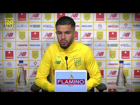 Imran Louza avant Stade Brestois - FC Nantes