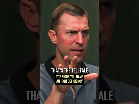 WARNING SIGNS of an iron deficiency