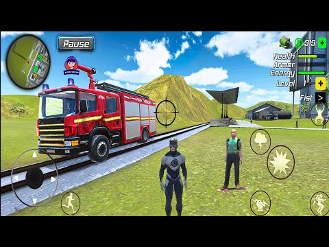 Hurricane Tornado Superhero Vegas Crime Simulator #1 - Android Gameplay