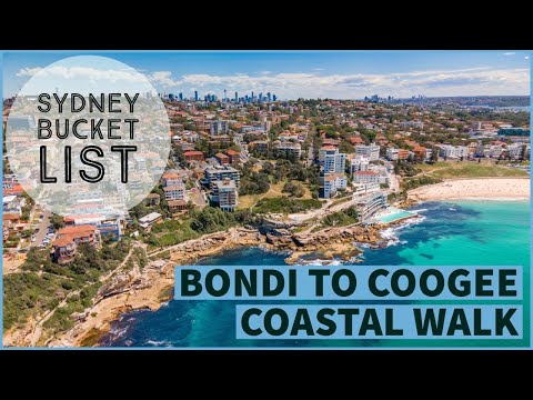 Bondi to Coogee Coastal Walk with Drone Footage (4K)