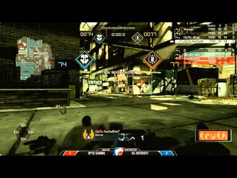 OpTic Gaming Vs Adversity - Sur le Fil - MLG Colombus Ghosts - Première Map