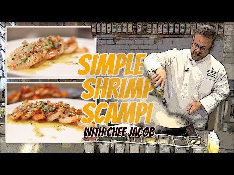 Restaurant Style Shrimp Scampi 'a la minute' (No Pasta) | Scampi Video Series 1 of 3
