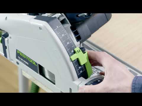 TS 55 Quick Guide - Setting the Cutting Depth