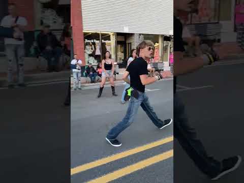 Line dance performance