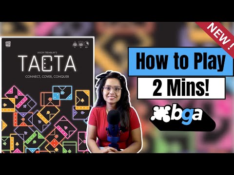 Tacta - How to Play in 2 Minutes on Board Game Arena!