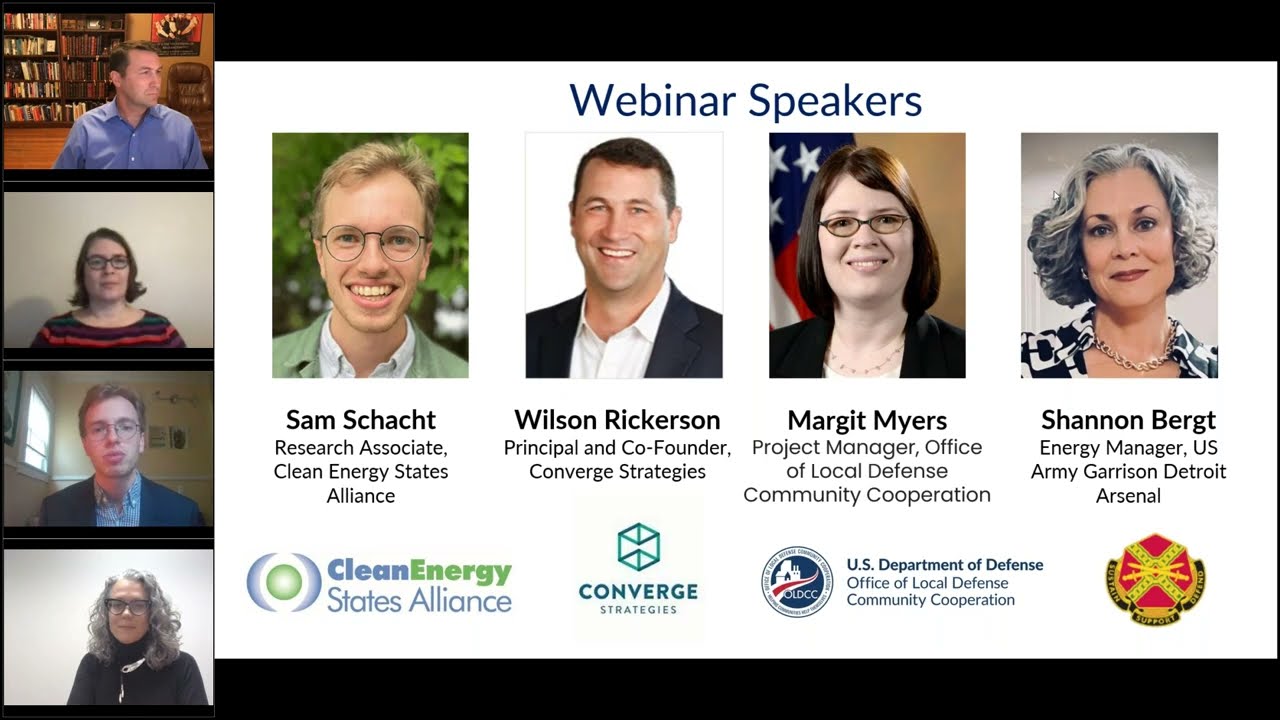 The Department of Defense's Clean Energy and Energy Resilience Programs and Policies (5.2.2023)