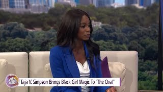 Sister Circle | Taja V. Simpson Talks “The Oval” On BET | TVONE video