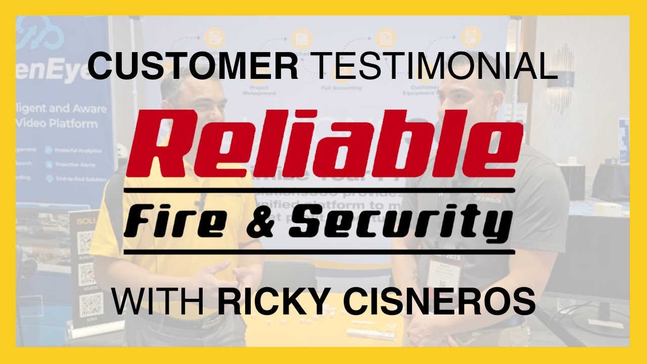 Reliable Fire & Security testimonial video