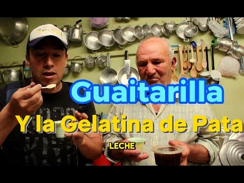 Gelatina de Pata de Colombia.  Guaitarilla Nariño