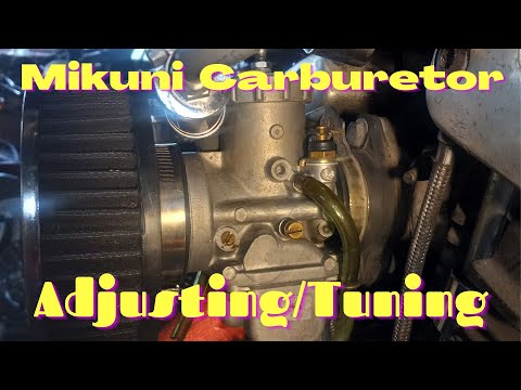 MIKUNI CARBURETOR /ADJUSTING AND TUNING