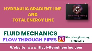 Hydraulic Gradient Line and Total Energy Line