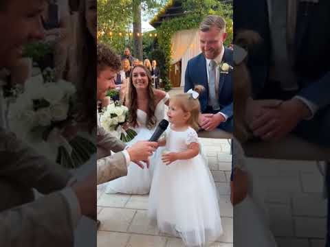 💗😂 Baby Reveals Dad’s Secret in the Middle of the Ceremony!  #baby #funny