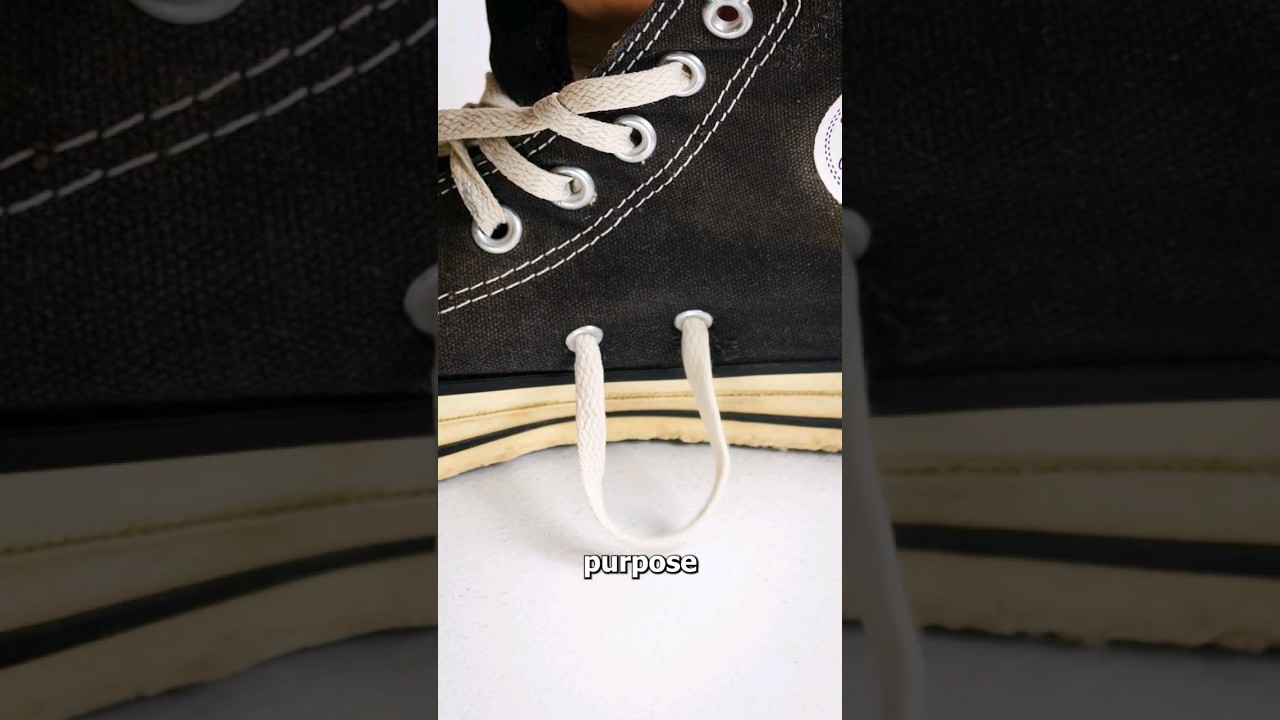 Why Converse Have Holes On The Side 🤨