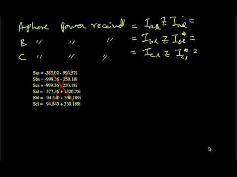 3-phase Unbalanced network - Delta - Delta (part 2  of 2)