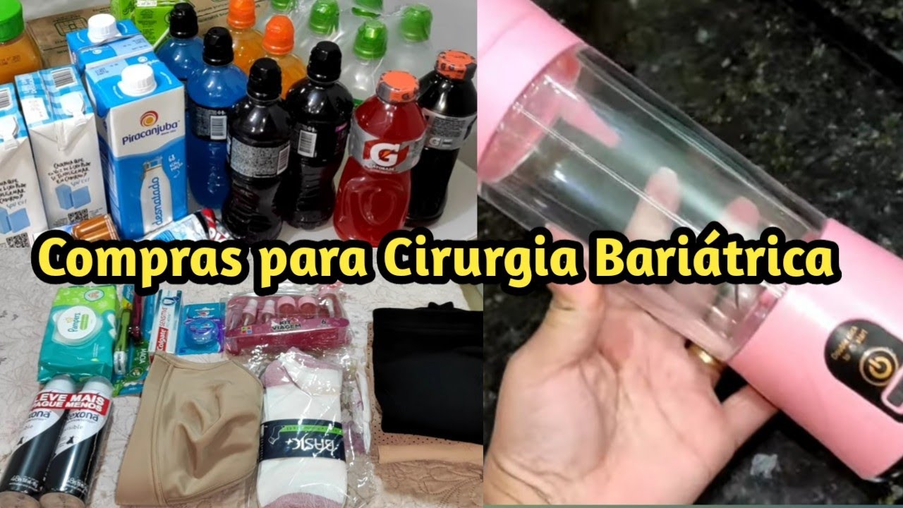 Compras para Cirurgia Bariátrica