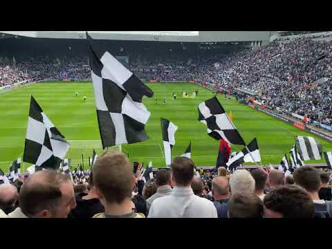 Newcastle Vs Leicester Wor Flags, Blaydon Races, Hey Jude and Local Hero (17/04/22 at St James Park)