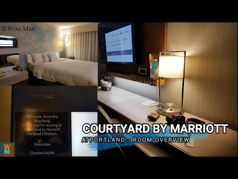 COURTYARD BY MARRIOTT HOTEL AT PORTLAND - ROOM OVERVIEW