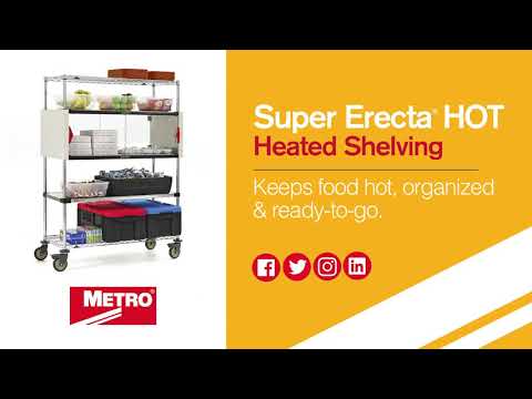 Metro HS1848 Super Erecta Heated Shelf 48" x 18"