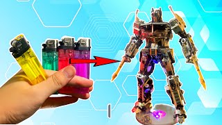 Download lagu Buat Optimus prime dari korek api #robot #kerajinan #diy #transformers #optimusprime mp3