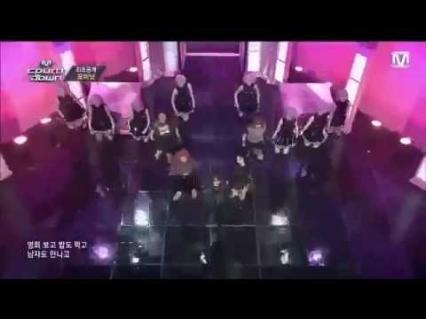 2014.03.20 4MINUTE - Intro + Let You Know + Whatcha Doin' Today? @Mnet M!Countdown (Comeback Stage)