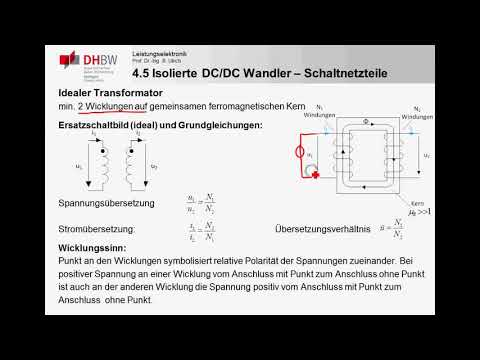 LE4_6a DC/DC Converter - Isolated DC/DC Converter Introduction - Transformer Review