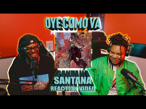 Our First Time Hearing Santana - Oye Vomo Va (Reaction Video)