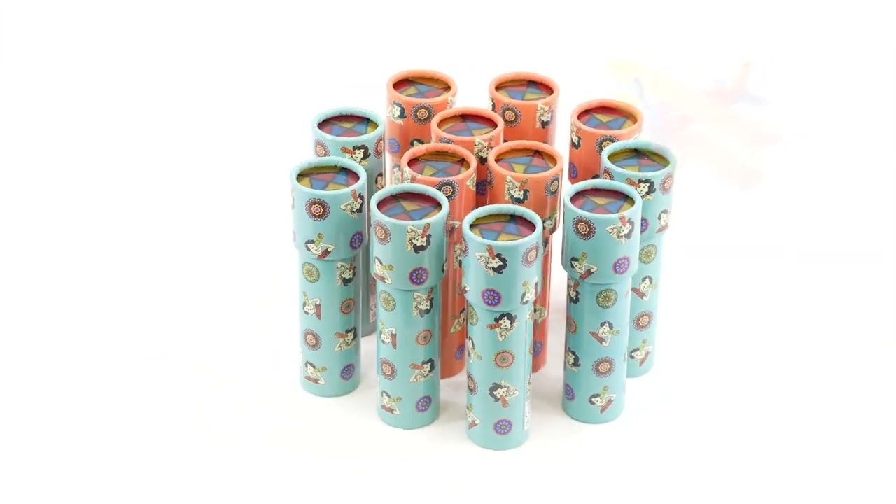Kids Kaleidoscope Toy - Set of 12