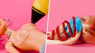 6 DIY BARBIE HACKS