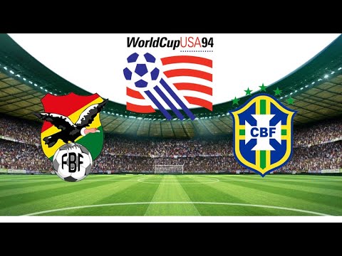 ♠Clasificatorias EEUU 94♠ Bolivia vs. Brasil 1993 FULL MATCH