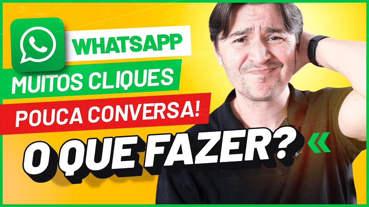 MEU BOTÃO DE WHATSAPP TEM CLIQUES, MAS NINGUÉM ME CHAMA! TEM SOLUÇÃO?
