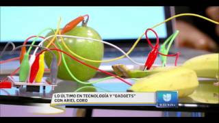 Como convertir bananas en un piano o un tambor