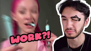 Louisayy Funny TikTok React Moments  Pt. 49 | She uses tape as eyeliner! MQDEFAULT Thumbnail