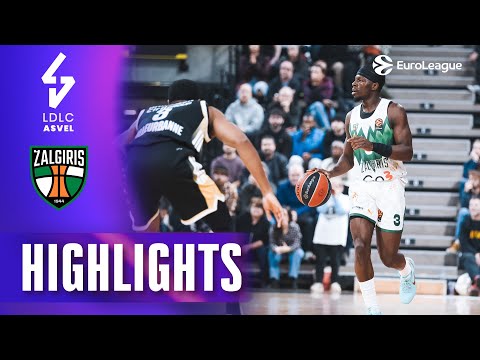 MONSTER Run Fueled by Moses WRIGHT | ASVEL - Zalgiris | R23 BASKETBALL HIGHLIGHTS 2025-26
