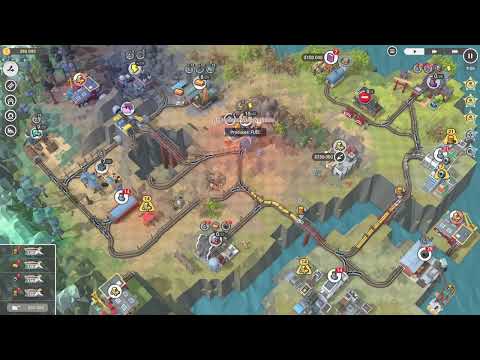 Train Valley 2 DLC (Japanese Trails) Level 20:Heavy Industries