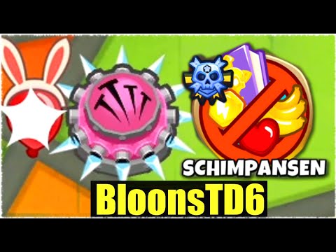 CHIMPS! ABER NUR EIN TURM DARF SCHADEN MACHEN! - Bloons TD6 [Deutsch/German]
