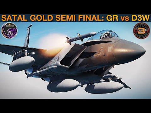 SATAL 2021/22 Gold 6v6 Semi Final: GR vs D3W | DCS WORLD