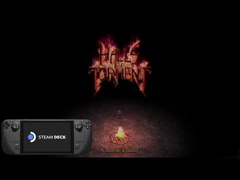 Halls of Torment Steam Deck Gameplay