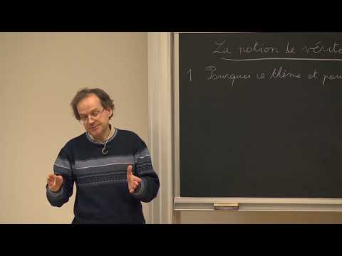 La notion de vérité selon Grothendieck - L. Lafforgue