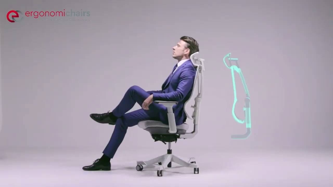 Office Chair Mission Black Mesh video