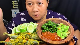Download lagu Ikan pepes kembung sambel terasi lalapan pete leunca #jengkolmentah  mp3